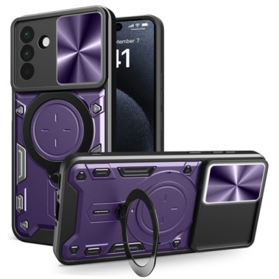 Husa pentru Samsung Galaxy A56 5G - Techsuit CamGuard Pro - Purple foto