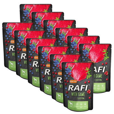 Rafi Adult GF Pat&amp;eacute; with Game 12 x 300 g foto