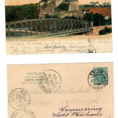 Germania(Reich) 1904 - Halle a.S. Privatpostkarte, litho, circul
