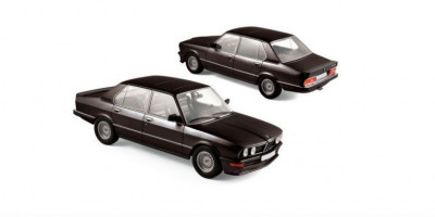 Macheta auto BMW 535i (1980) 1:18 negru Norev foto