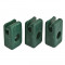 Strend Pro METALTEC 1, ghidaj, pentru cablu de tensiune, cu șurub, verde, pachet. 10pcs