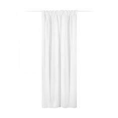 Draperie Lola cu rejansa Jemidi, 140 x 250 cm, Alb, Poliester, 55308.02