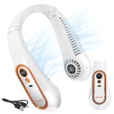 Ventilator portabil de gat Ruhhy, fara pale, 5 viteze, USB-C