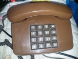 Telefon vechi cu taste marca Electromagnetica model Tel 01 LX,1991,,telefon vechi clasic cu fir,receptor butoane,de colectie.vechi decor sau folosinta