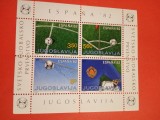 IUGOSLAVIA, FOTBAL - BLOC MNH