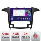 Navigatie Ford S-Max 2008-2012 C-003 Android Octa Core Ecran 2K QLED GPS 4G 4+32GB 360 KIT-003+EDT-E409-2K CarStore Technology
