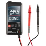 Multimetru digital NEO True RMS cu NCV, ecran LCD si sonde
