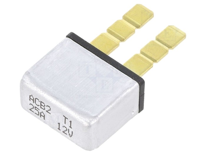 Siguranță auto 25A 12V DC