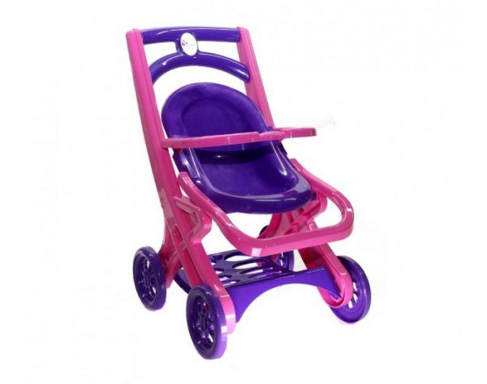 Carucior pentru papusa MyKids 0122/02 Mov-Roz