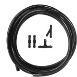Set furtun de stergator parbriz 2m cu 4 conectori, Oem