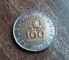 C50 - Moneda foarte veche - Portugalia ante euro - 100 escudos - 1991, Europa