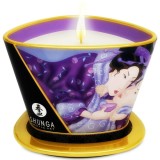 SHUNGA - MINI CARESS BY CANDELIGHT EXOTIC FRUITS MASSAGE CANDLE 170 ML, SHUNGA CANDLES