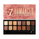 Paleta farduri de pleoape W7 Romanced Neutrals In Love, 14 culori