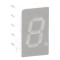 Afișaj LED 7 segmente roșu 7,62mm
