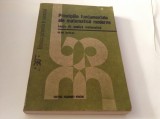 PRINCIPII FUNDAMENTALE ALE MATEMATICII MODERNE - SILVIU SBURLAN-RF17/4