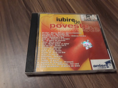 CD VARIOUS-IUBIRE DE POVESTE ORIGINAL DE COLECTIE foto