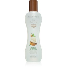 Biosilk Silk Therapy Natural Coconut Oil tratament de hidratare fara clatire de par si de corp 167 ml