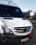 Ornamente crom grila/masca fata pentru Mercedes Sprinter W906 Facelift 2013-2018