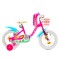 Bicicleta Copii DHS Summer - 14 Inch, Roz Ultimate FactoryBikes