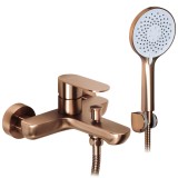 Baterie pentru cadă REA Logan Brush Copper