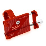Suport universal - telefon mobil - trotineta / bicicleta electrică, model G81, roșu | Motorevolution