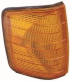 Lampa semnalizare fata Mercedes 190 (W201), 10.82-08.93, Portocalie, are suport bec, omologare ECE, 0008207821; 2018260143; 201826543; 8209921, Dreap