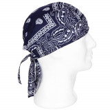 Bandana / Boneta Bumbac, cu strangere la spate, Bluemarin MFH 10164G, Marime universala