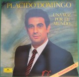 Vinil 2xLP Pl&aacute;cido Domingo &ndash; Una Voz Por El Mundo - Arias Y Canciones (VG+)