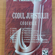 Constantin Crișu - Codul juristului. Codurile