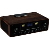 Microsistem audio AKAI AM-100 Rhapsody, 30W, Bluetooth, CD-Player, Radio FM, Aux-In, Maro