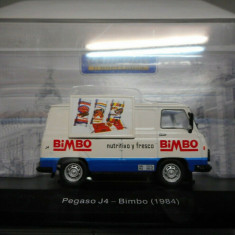 Macheta PEGASO J4 BIMBO 1984 - Altaya - scara 1:43