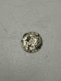 MONEDA ARGINT 835 - 1 LEU 1881 - Carol I - Necuratata - Patina Vintage !