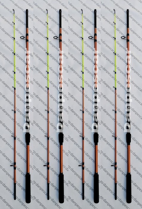 SET 4 Lansete carbon PROFL AQUA RIVER FR Feeder 2,10metri ACTIUME 280gr