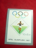 Bloc Polonia 1967 Olimpiada Apel