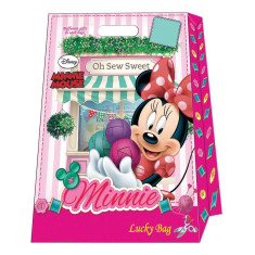 Set jucarii surpriza Minnie Mouse, 40x29x6 cm, Roz
