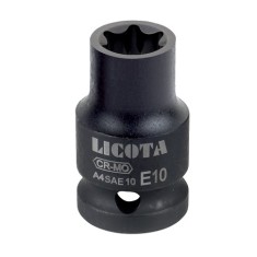 Cheie tubulară Torx 1/2&quot;, Impact, Torx Extern E20, 38mm