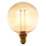 Bec LED Hepol decorativ G125 Amber E27 3.5W 120lm lumina calda 1800K, dimabil