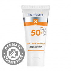 Crema cu protectie solara si spectru larg pentru copii si adulti SPF50+ S, 50ml, Pharmaceris