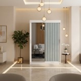 Dressing Tapitat ADELA Lemon Cu Oglinda Contactează-ne