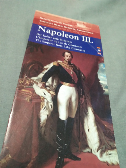 PLIANT/BROSURA NAPOLEON AL III