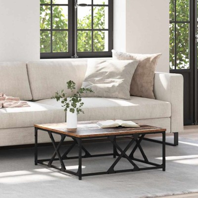 vidaXL Masă de cafea Lemn vechi 70 x 70 x 30 cm Lemn compozit 882772 foto