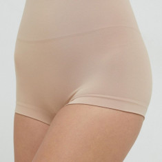 Spanx pantaloni scurti modelatori culoarea bej