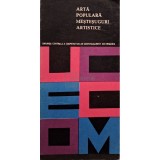 Arta populara mestesuguri artistice