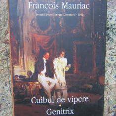 Cuibul de vipere, Genitrix - Francois Mauriac, Polirom