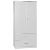 Cumpara ieftin Dulap Zelia cu 2 uși și sertare, 79x42x180cm