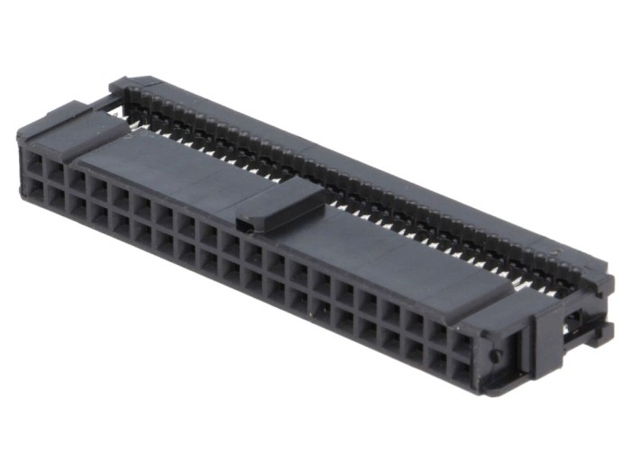 Conector IDC mamă 40 pini aurit