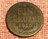 Ein Kreuzer 1816 S