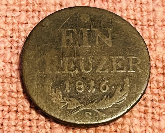 Ein Kreuzer 1816 S