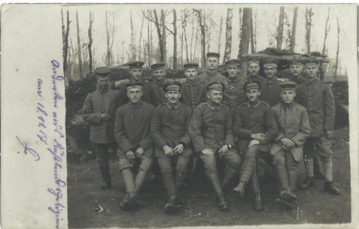 AMS# - ILUSTRATA, FOTOGRAFIE MILITARI PE FRONT WW 1 1917 CIRCULATA