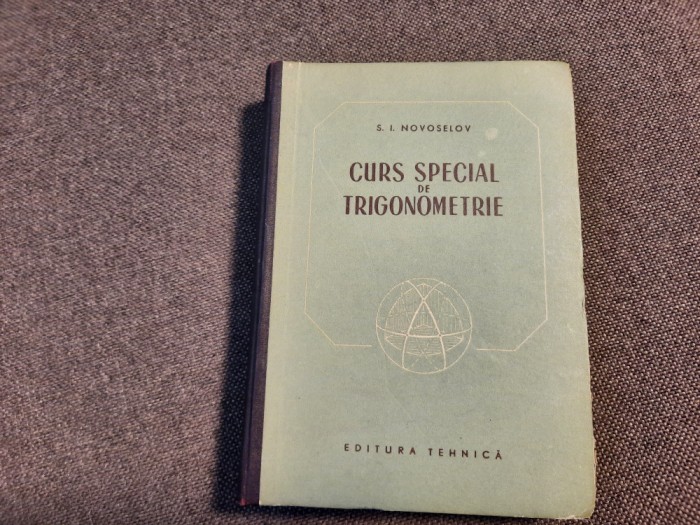 CURS SPECIAL DE TRIGONOMETRIE-S.I. NOVOSELOV